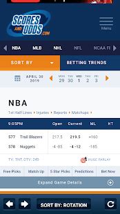 scoresandodds yesterday|NBA Matchups Today .